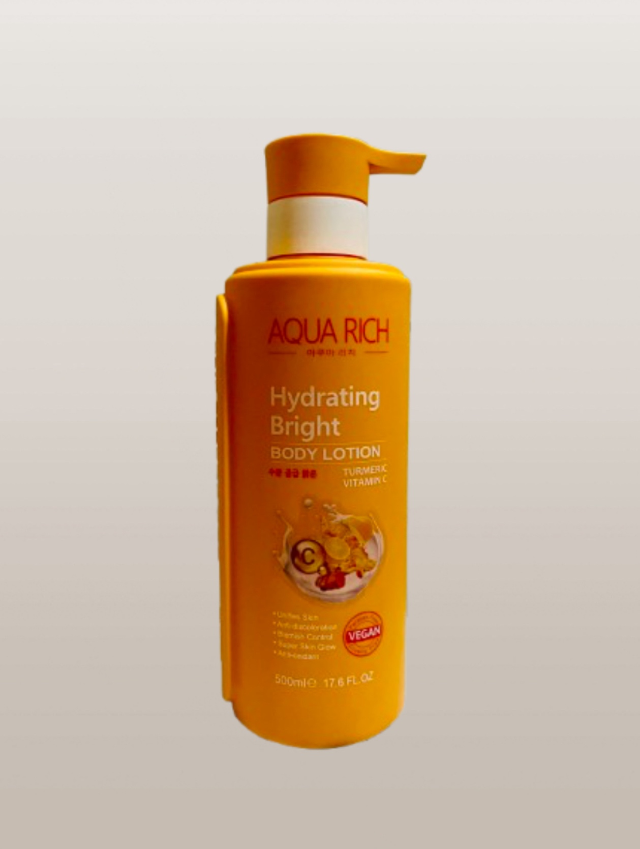 Aqua Rich Hydrating Bright Body Lotion (Turmeric and Vitamin C)