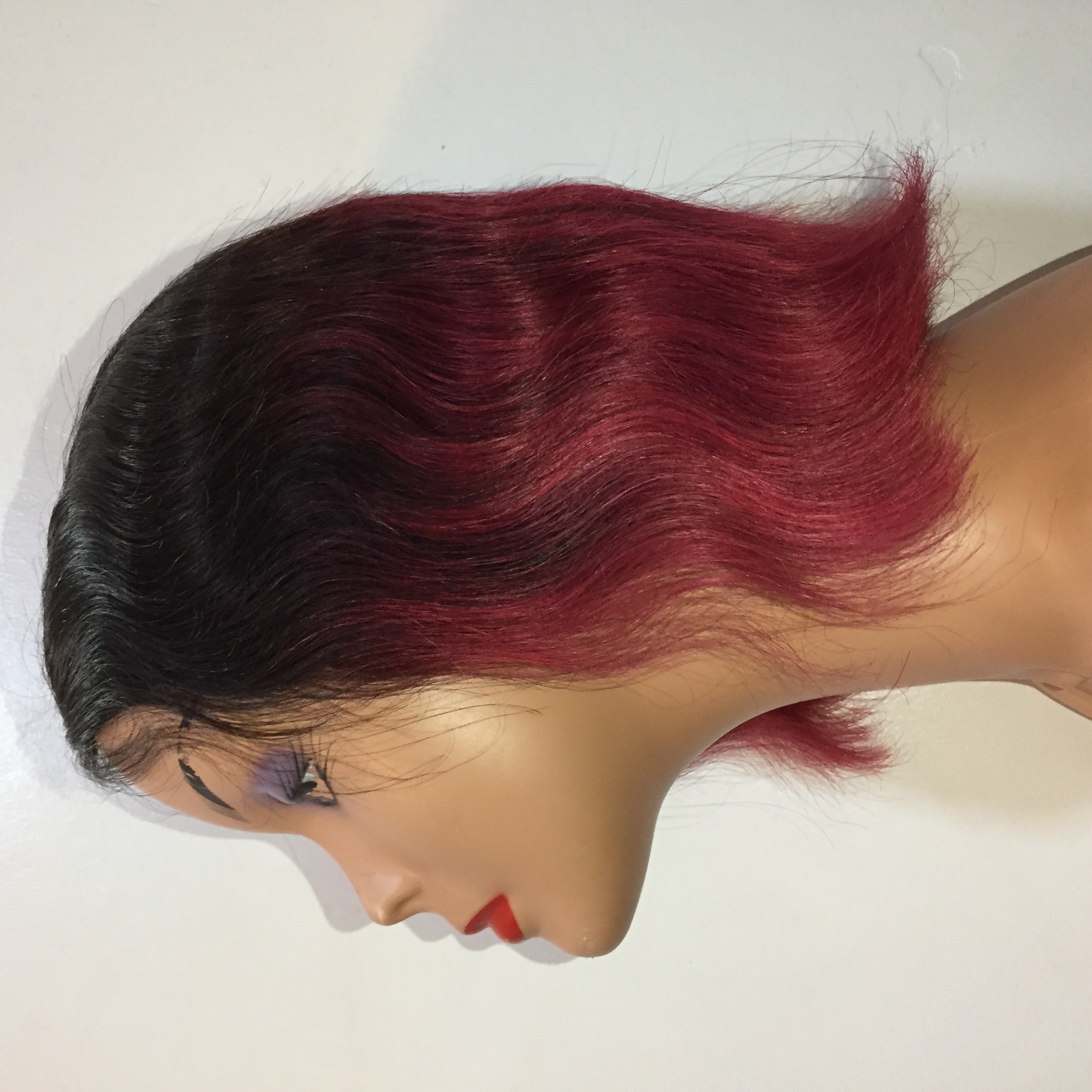 Kim’s hairline nd apparel