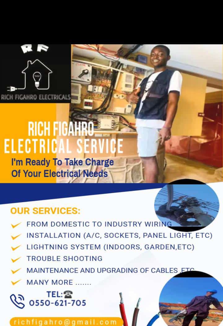 Rich Figahro Electrical Service logo