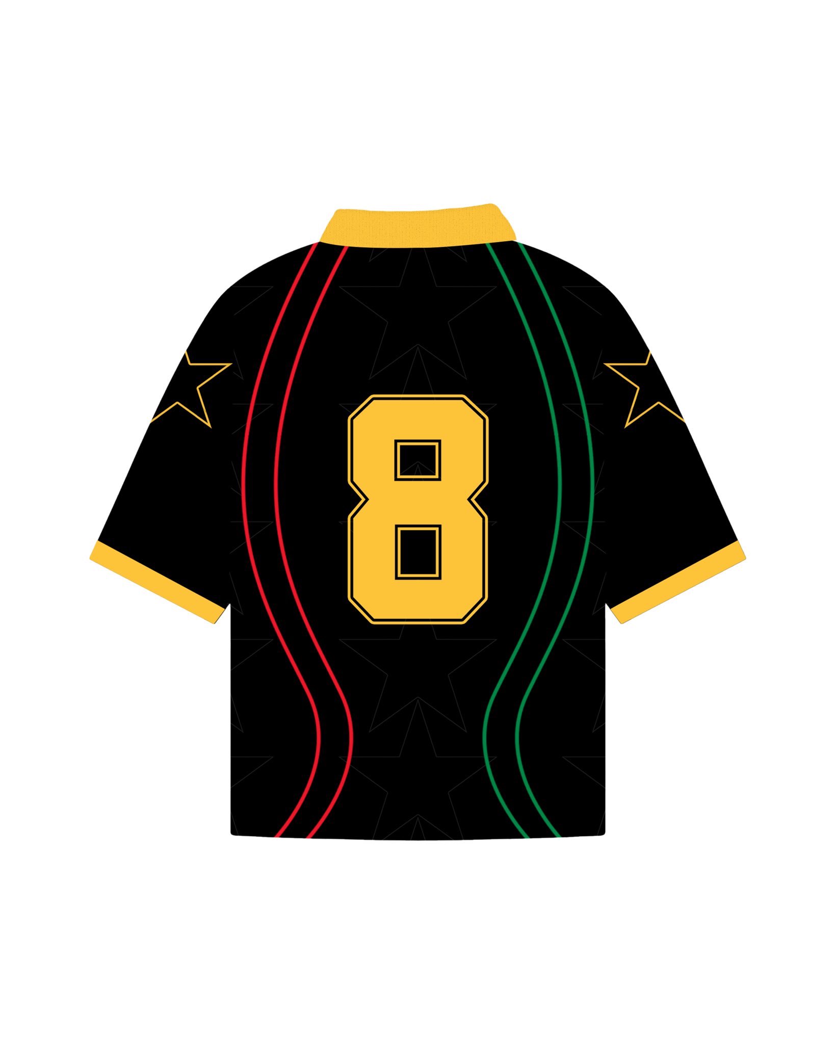 Ghana Heritage Jersey (Black)
