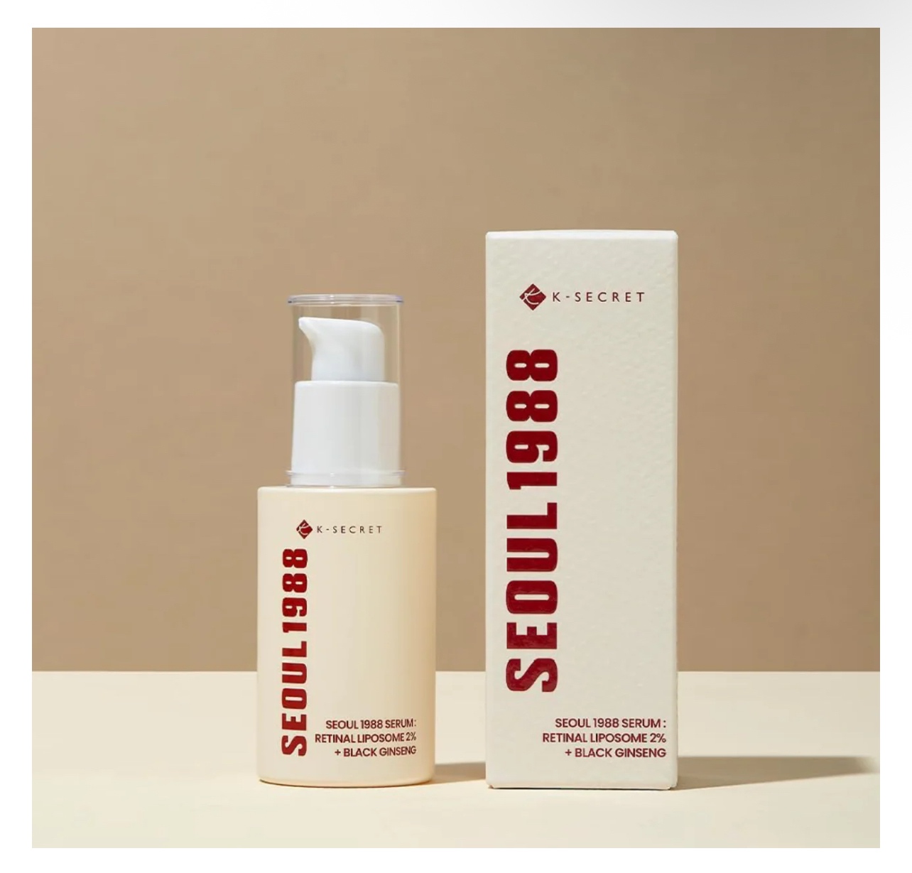 K Secret Seoul 1988 Retinal Serum - RETINAL LIPOSOME 2% + BLACK GINSENG