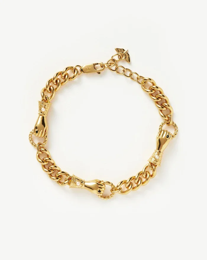 HARRIS REED IN GOOD HANDS CHARM BRACELET