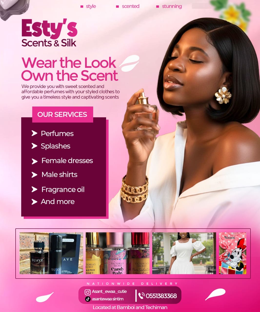 Esthy’s scent and silk