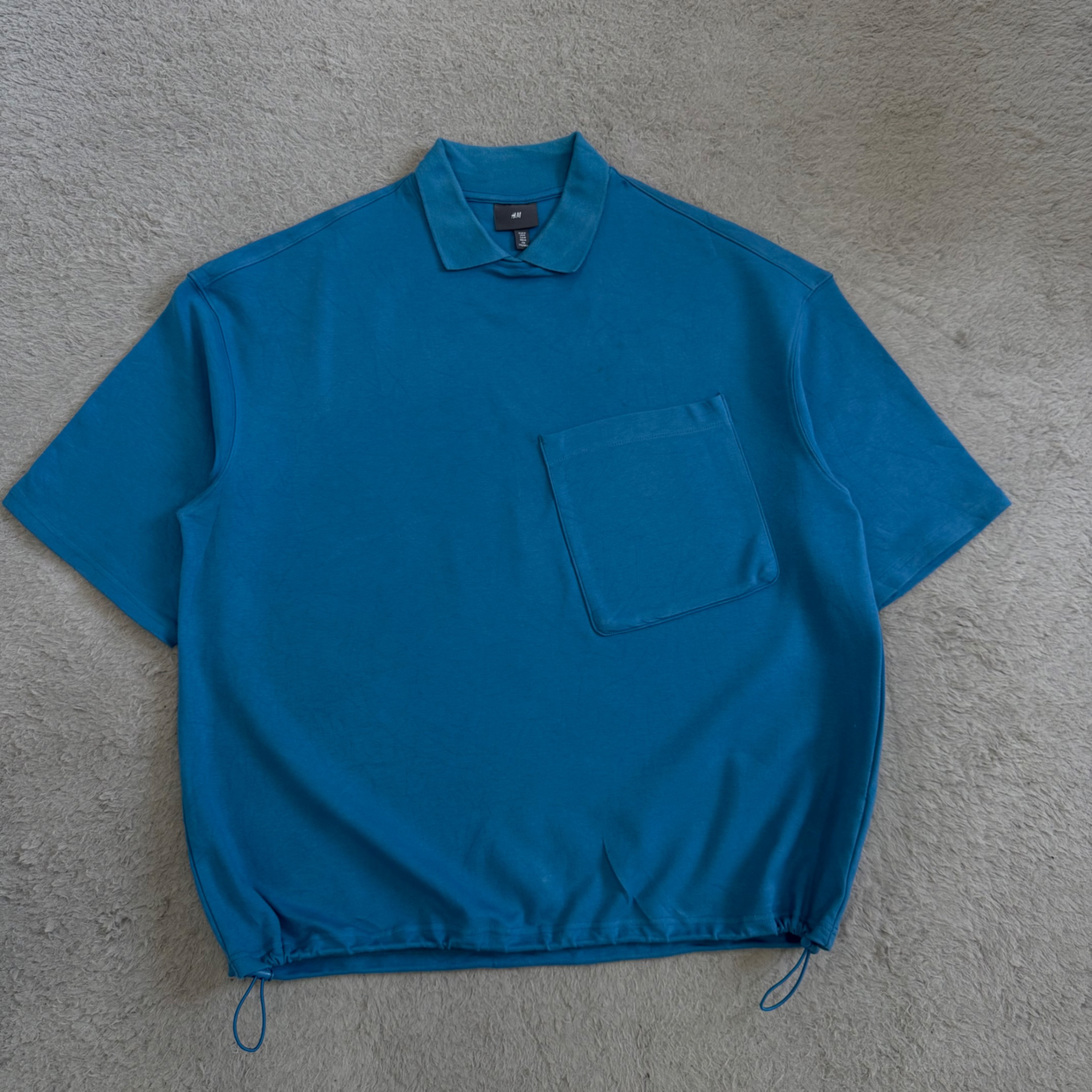 Cotton polo shirt- large/xl