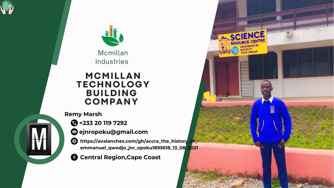 MCMILLAN TECHNOLOGY BUILDING COMPANY LIMITED