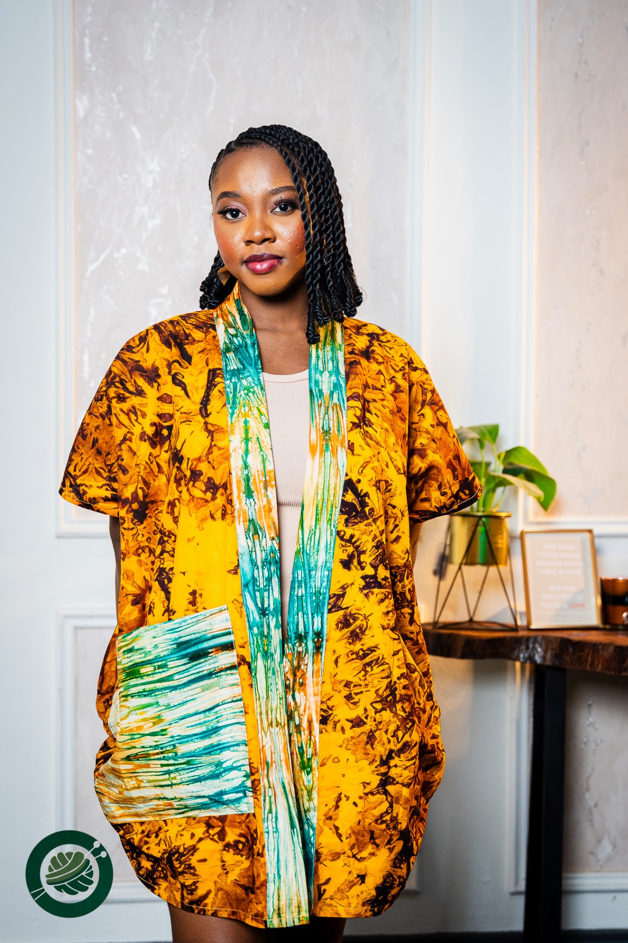 Ankara Kimono (short)