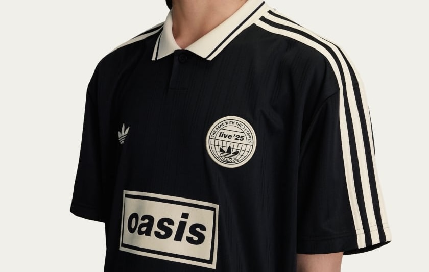 Collectibles | Adidas Originals Oasis Tour Jacquard Jersey - Black