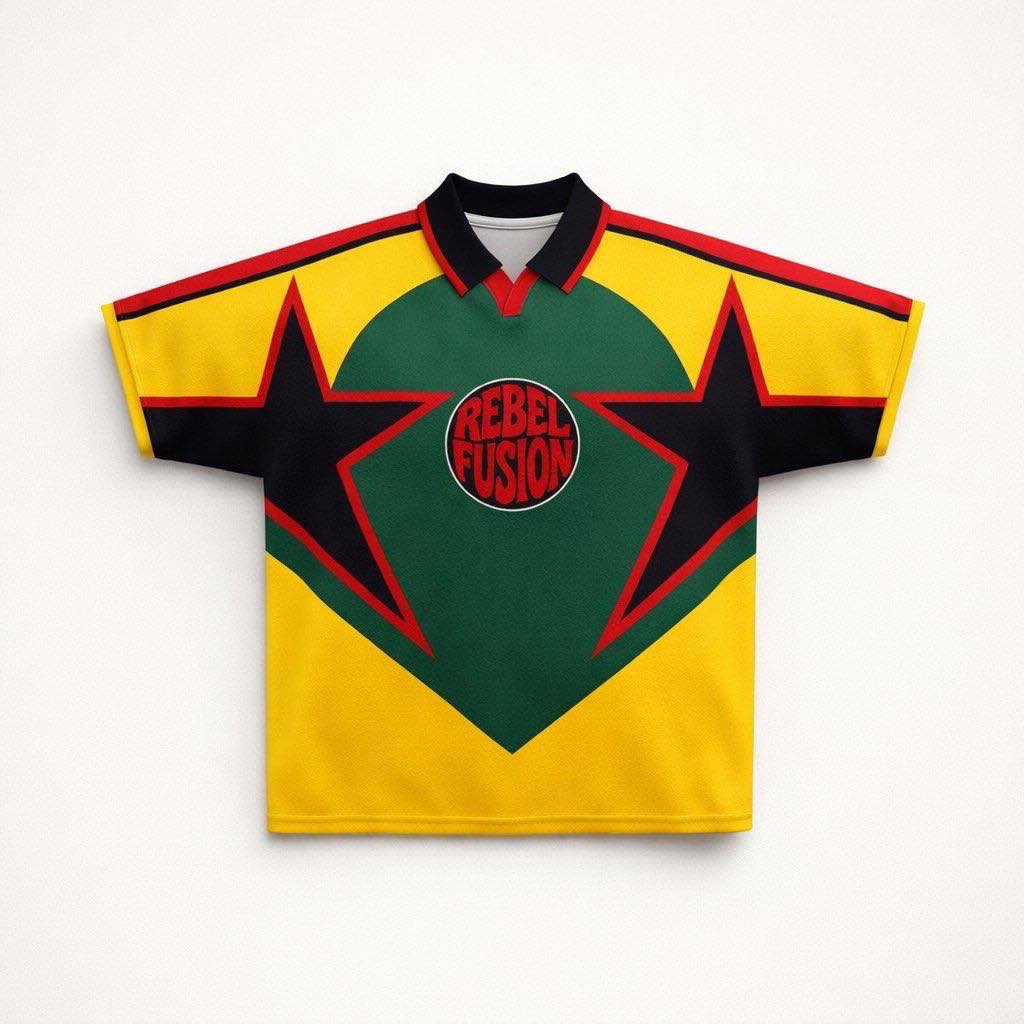 Rebel Star Ghana Jersey