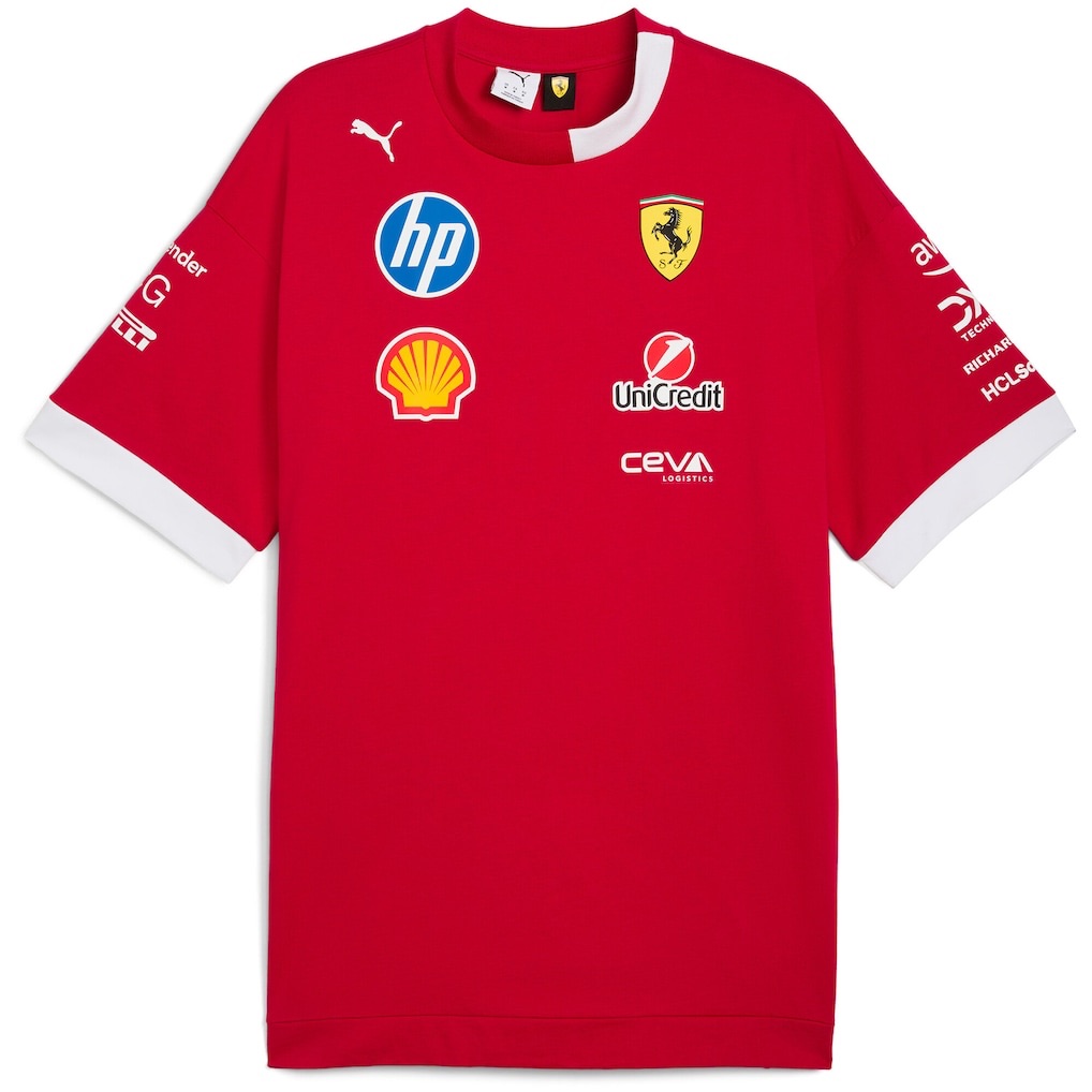 Scuderia Ferrari F1 2025 Drivers T-Shirt