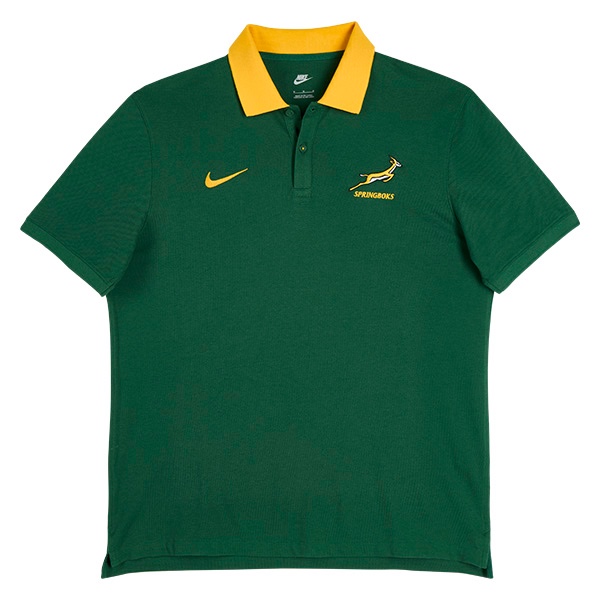 South Africa 2025 Springboks Pique Polo Shirt