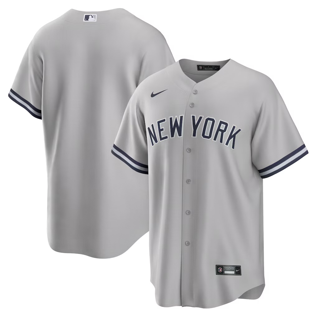 New York Yankees Away Baseball Team Jersey