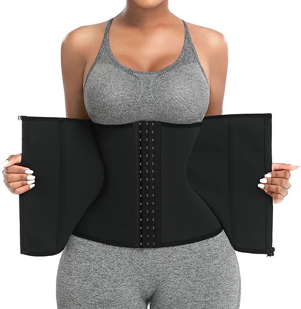 Plush corset (hook+zip)