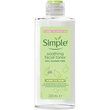 Simple soothing facial toner
