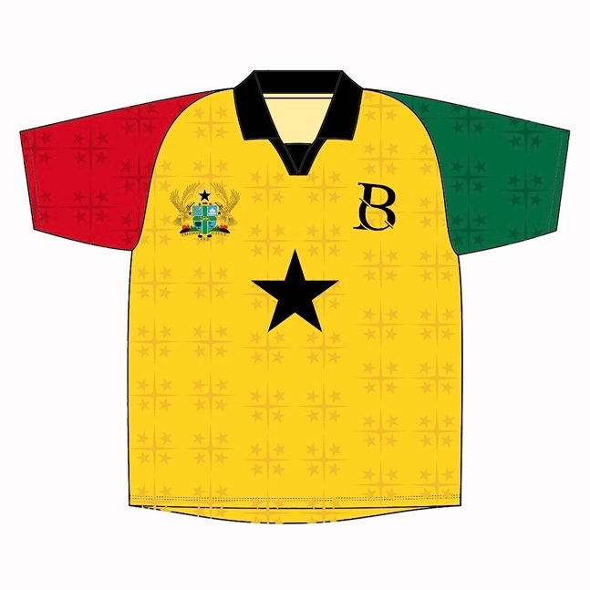 BAE Kloding 003 Ghana Jersey
