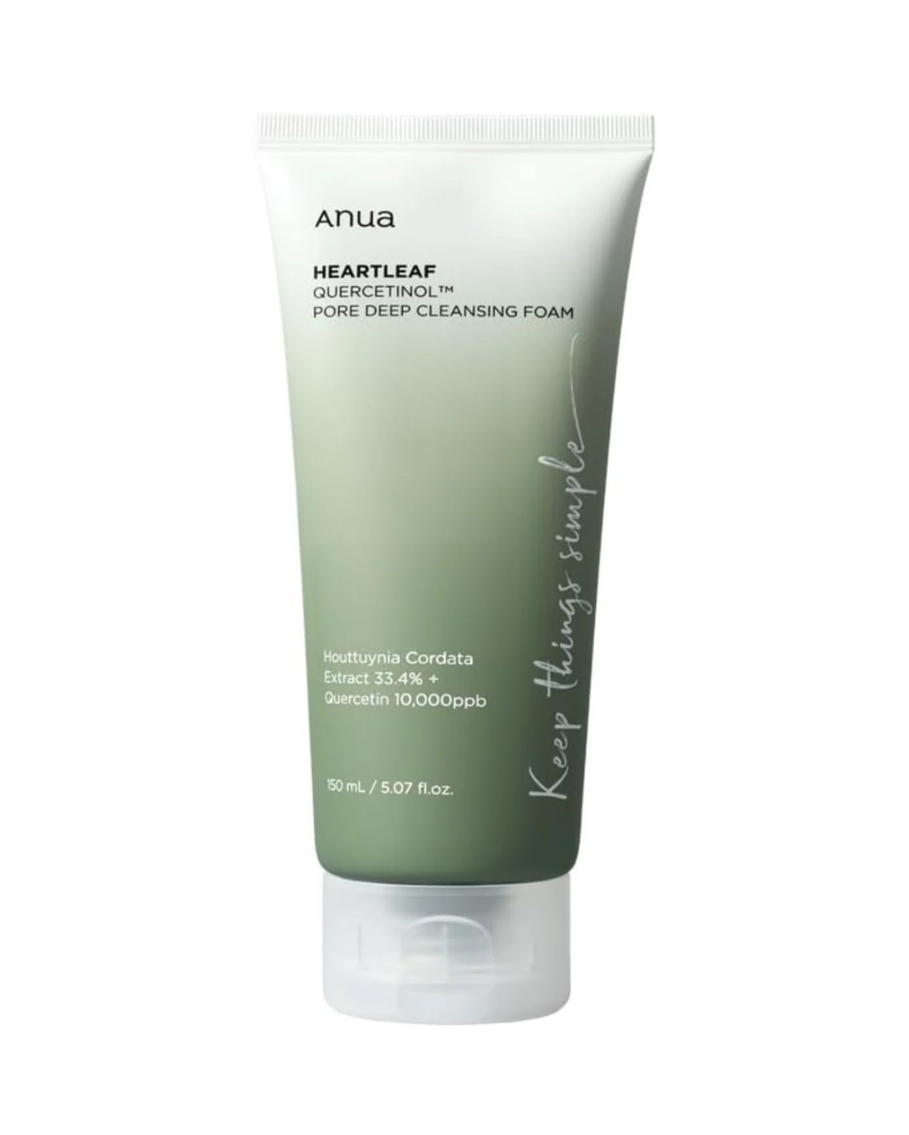 ANUA Heartleaf Quercetinol Pore Deep Cleansing Foam
