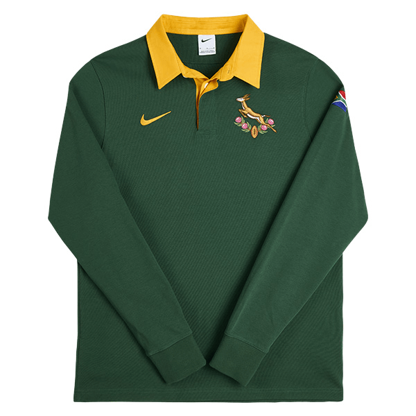 South Africa 2025 Springboks 30th Anniversary Long Sleeves Home