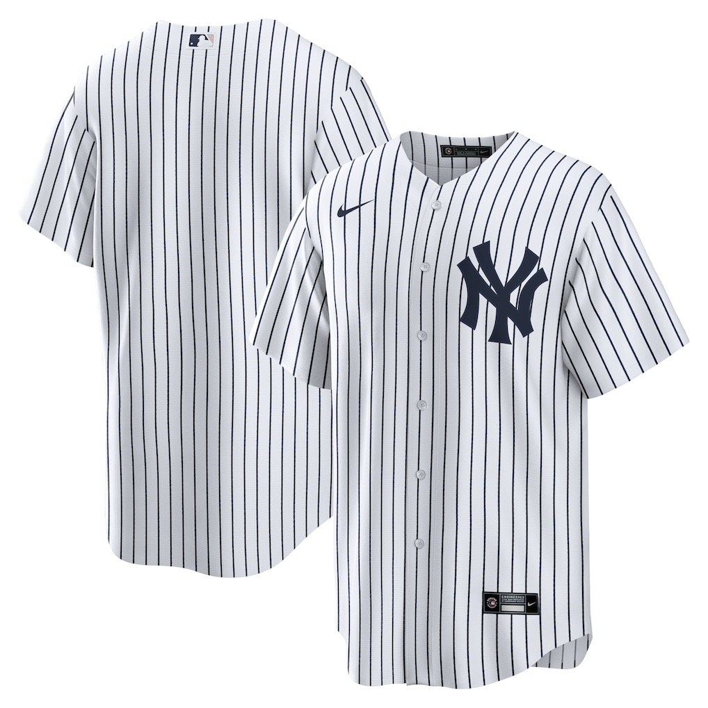 New York Yankees Home Baseball Team Jersey