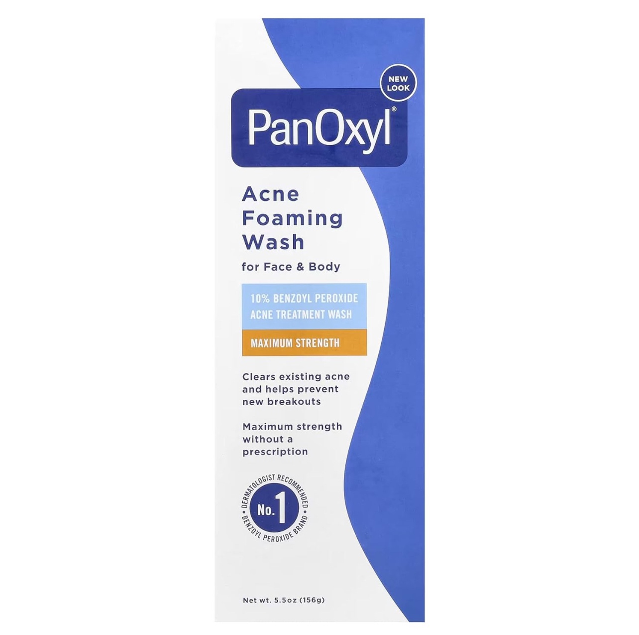 PanOxyl Acne Foaming Wash 10%