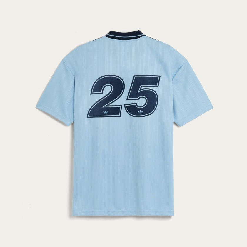 Adidas Originals Oasis Tour Jacquard Jersey - Sky Blue