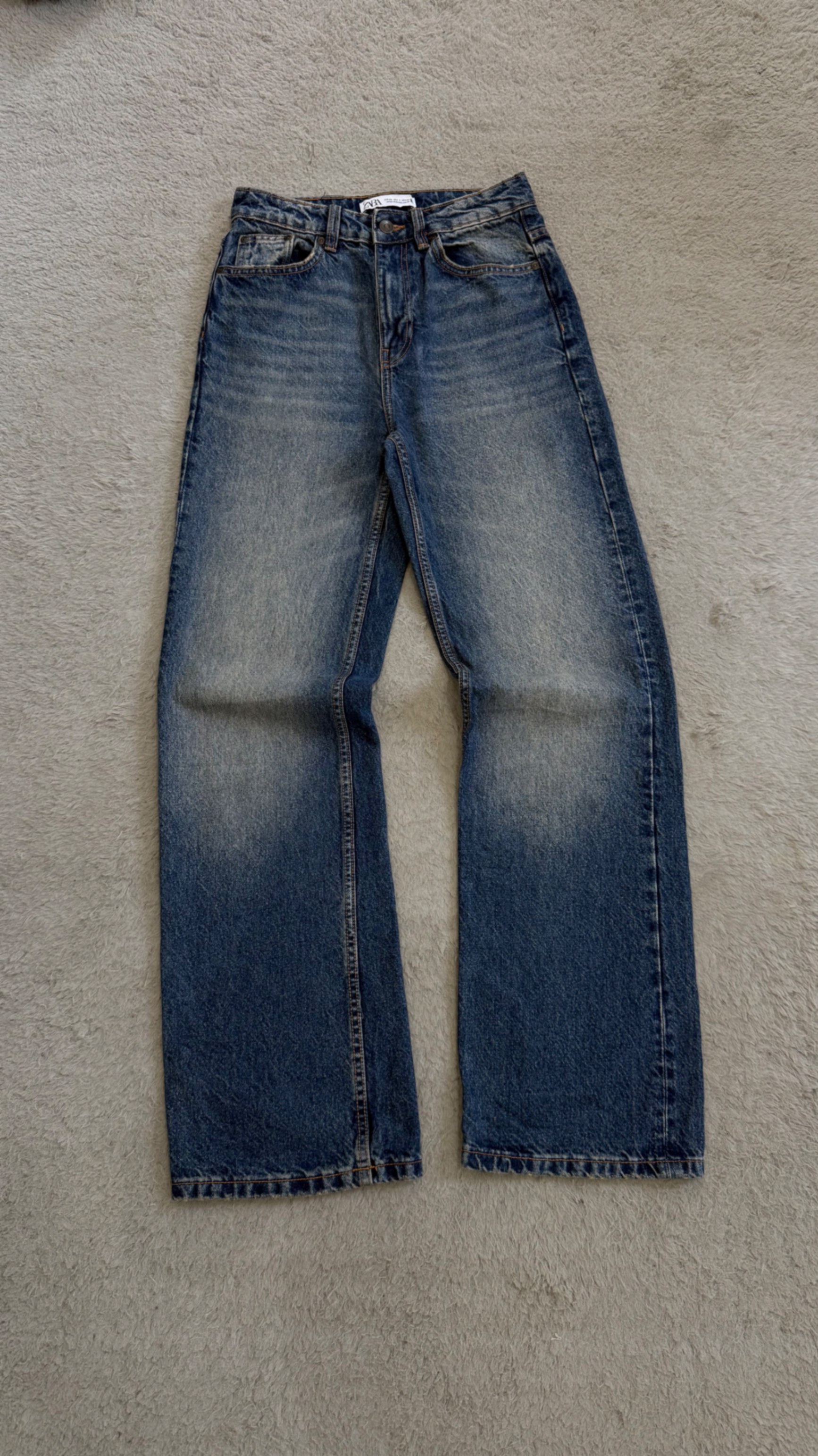 Straightleg denim jeans