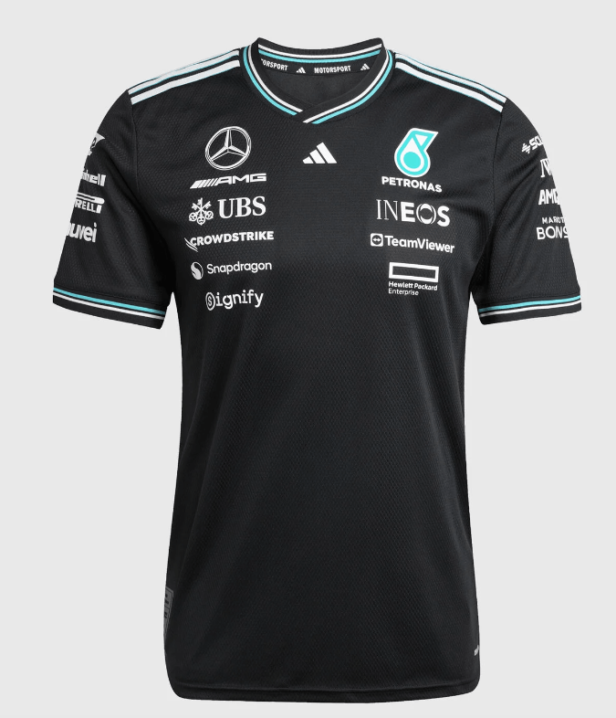 Mercedes AMG Petronas F1 2025 Authentic Team T-shirt
