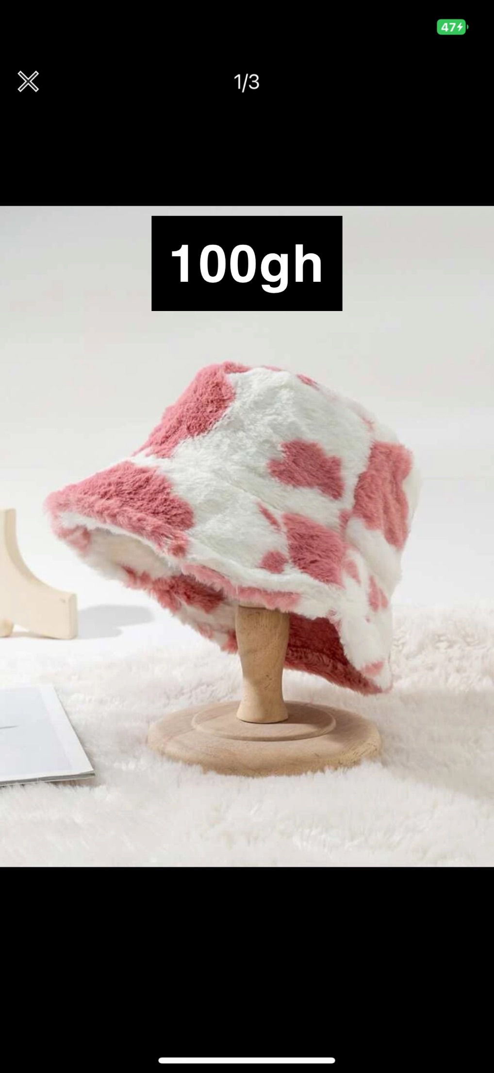 Fluffy buckets Cap