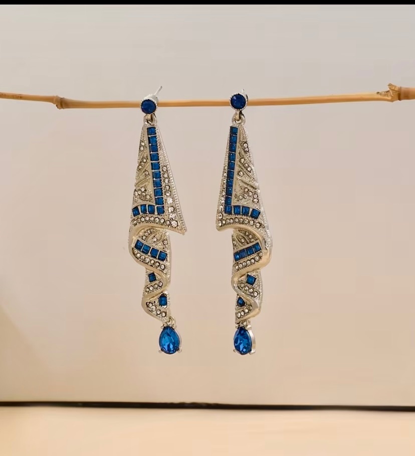 Azure Sapphire Earrings ✨