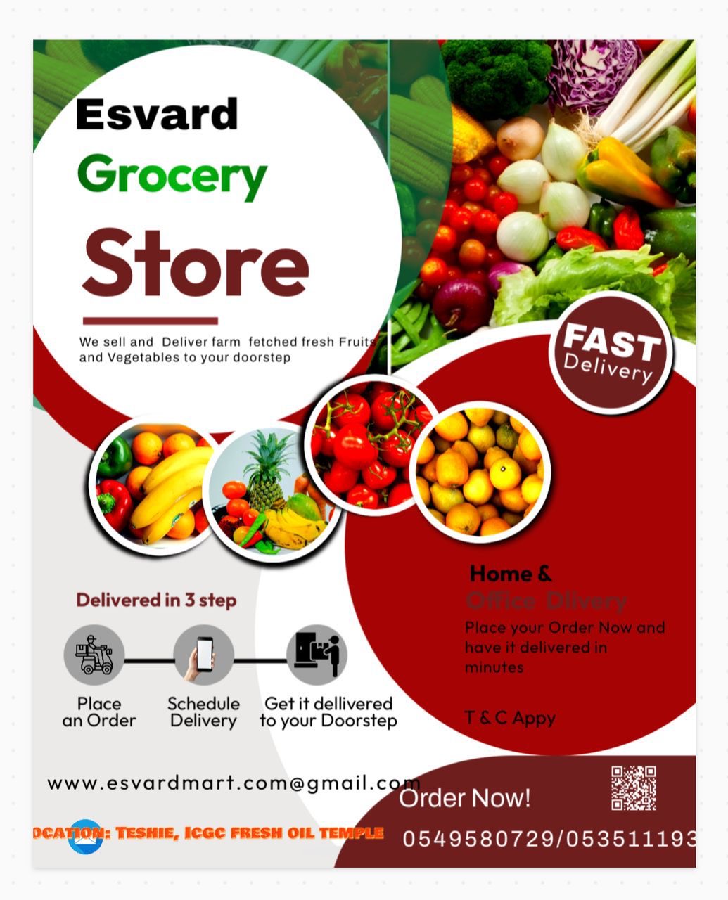 Esvard groceries and farm produce.com