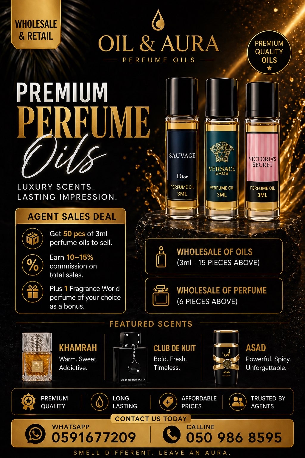 Oil and aura